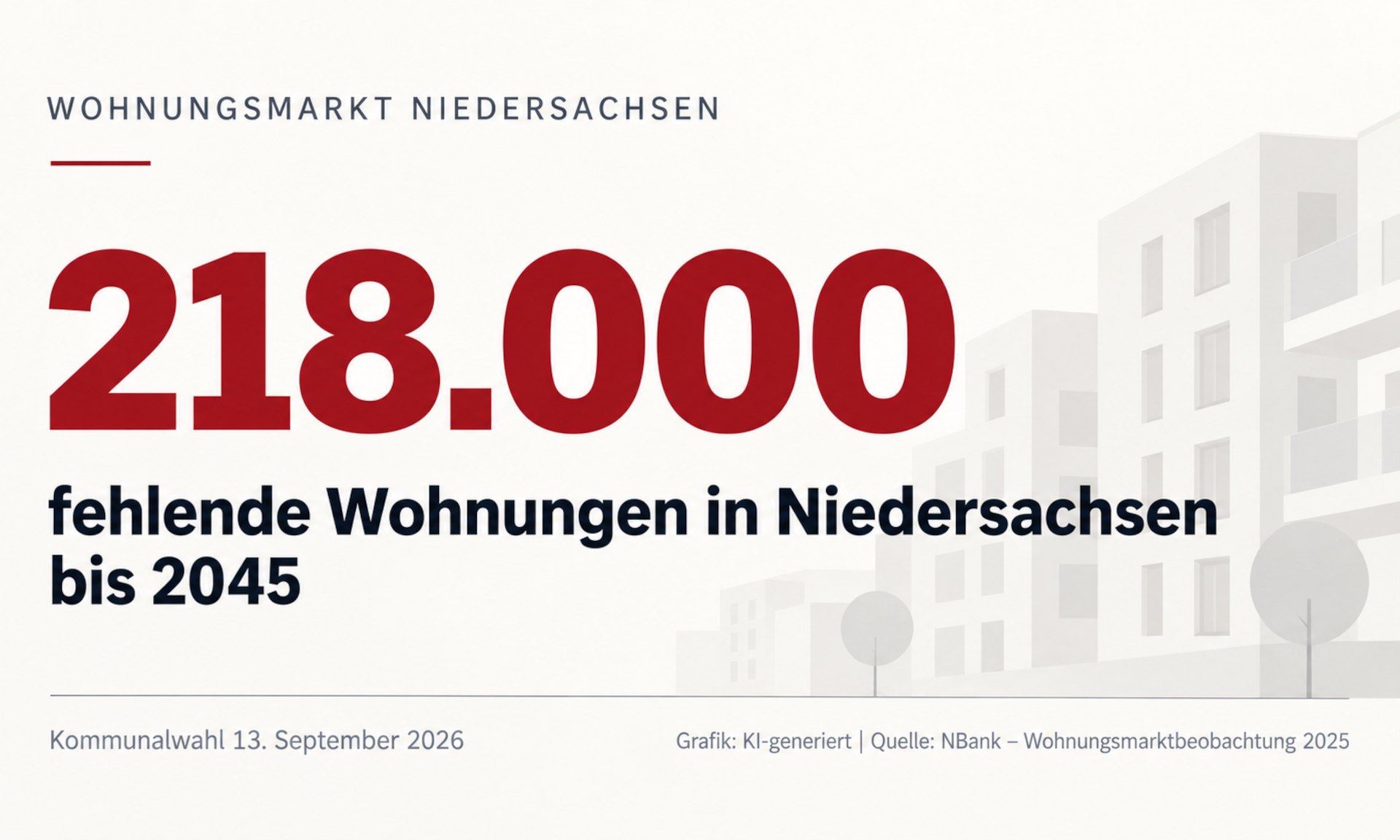 Künftige Kommunalpolitik entscheidet über Bau-Turbo und Standards