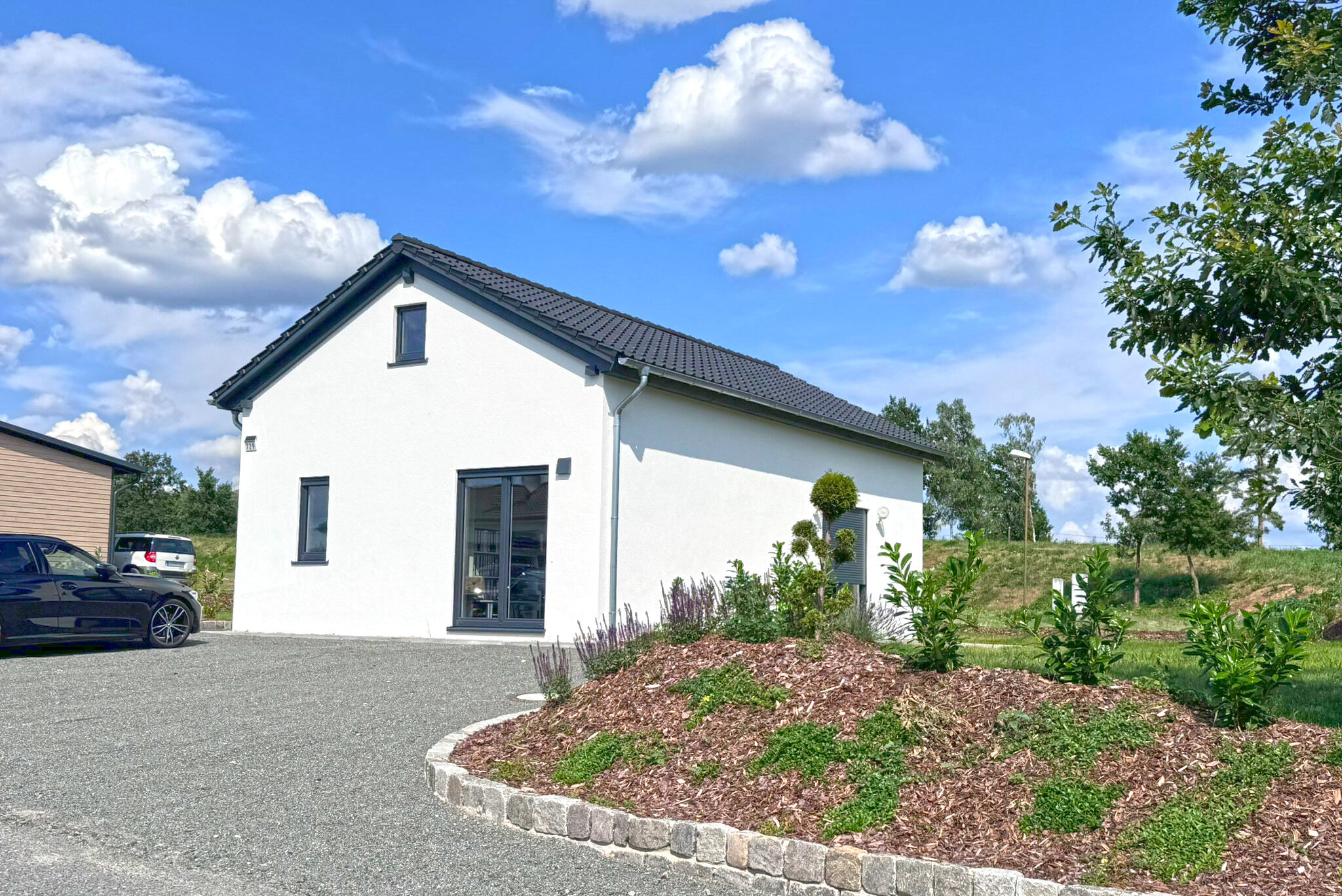 Neue Musterhäuser am Bernsteinsee